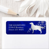 Blue Winter Setter Rücksendeadresse (Insitu)