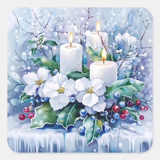 Blue Winter Stickers (Vorderseite)