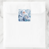 Blue Winter Stickers (Tasche)