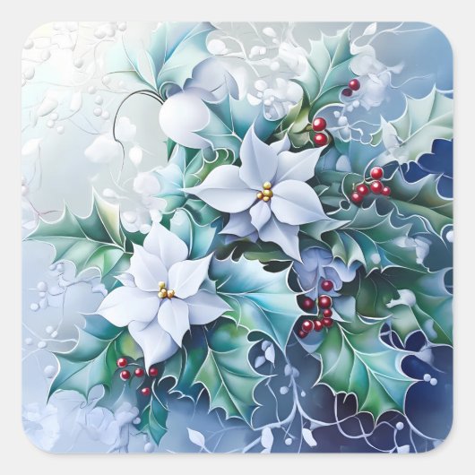 Blue Winter Stickers (Vorderseite)