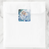 Blue Winter Stickers (Tasche)