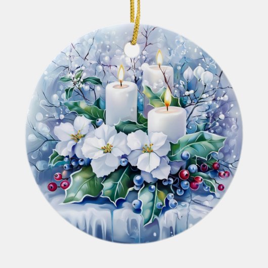 Blue Winter Weihnachtsschmuck (Vorne)