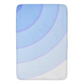 Blue Wirbel Bath Mat Badematte (Vorderseite Vertikal)