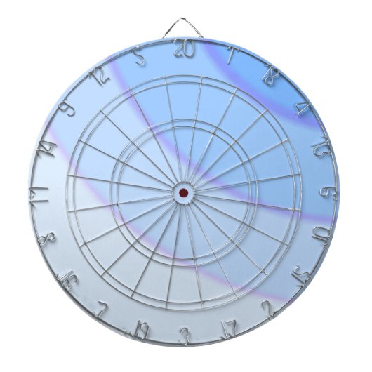 Blue Wirbel Dartboard Dartscheibe (vorne)