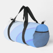 Blue Wirbel Duffle Bag (Rechte Ecke)