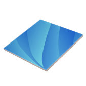 Blue Wirbel Fliese (Seite)