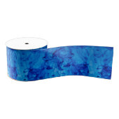 Blue Wirbel Ripsband (Spule)