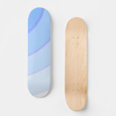 Blue Wirbel Skateboard (Vorderseite)