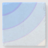Blue Wirbel Stone Untersetzer (Vorderseite)