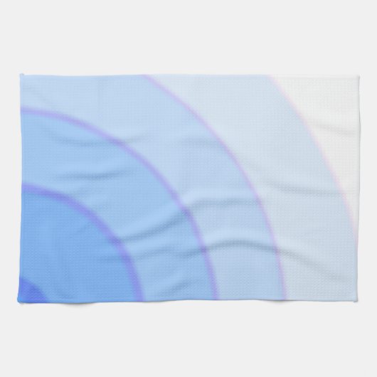 Blue Wirbel Tea Handtücher (Horizontal)