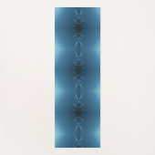 Blue Wirbel Yogamatte (Vorderseite)