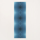Blue Wirbel Yogamatte (Rückseite)