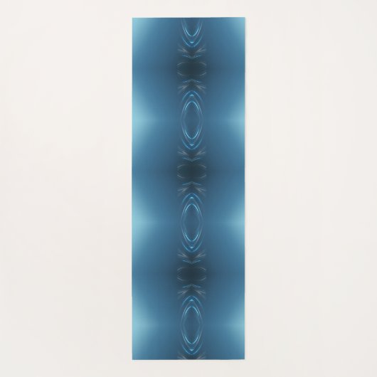 Blue Wirbel Yogamatte (Rückseite)
