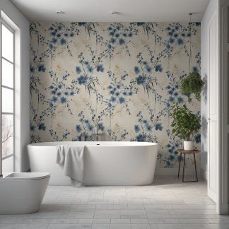 Blue Wisteria Tapete