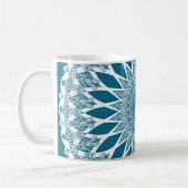 Blue Woad Tristyns Mandala Kaffeetasse (Links)