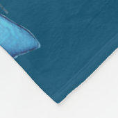 Blue Wolf Fleecedecke (Ecke)