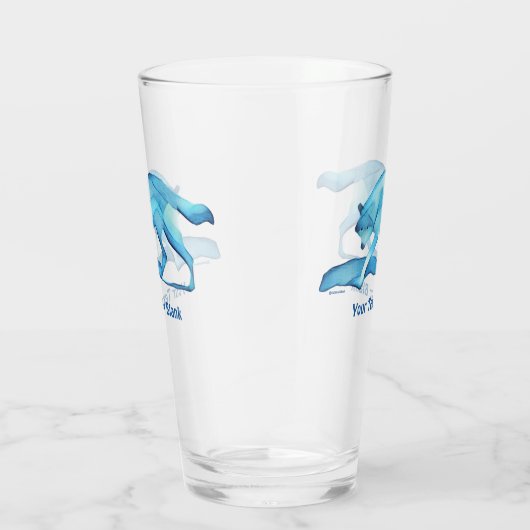 Blue Wolf Glas (Rechts)