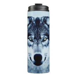 Blue Wolf Thermosbecher