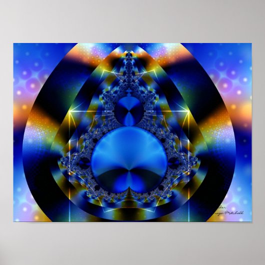 Blue Wonder Poster (Vorne)