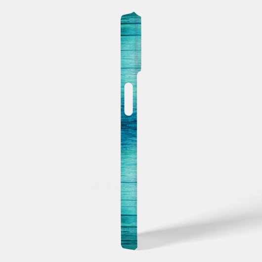 Blue Wood Foto Collage Ursprünglich Case-Mate iPhone Hülle (Rückseite / Rechts)