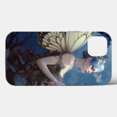 Blue Woodland Faiasy Fantasy Art Case-Mate iPhone Hülle (Rückseite (Horizontal))