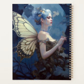 Blue Woodland Faiasy Fantasy Art Planer (Rückseite)