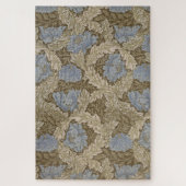 Blue Wreath Pattern (von William Morris) Puzzle (Vertikal)