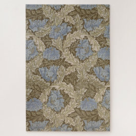 Blue Wreath Pattern (von William Morris) Puzzle