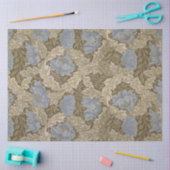 Blue Wreath Pattern (von William Morris) Seidenpapier (Basteln)