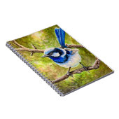 Blue Wren - Notizblock (Rechte Seite)