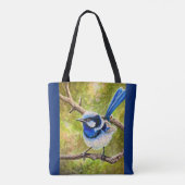 Blue Wren - Tasche (Rückseite)
