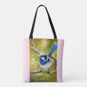 Blue Wren - Tasche (Rückseite)