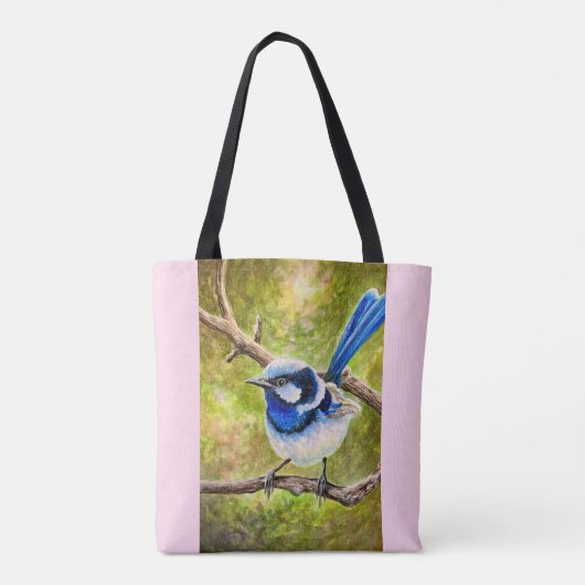 Blue Wren - Tasche (Rückseite)