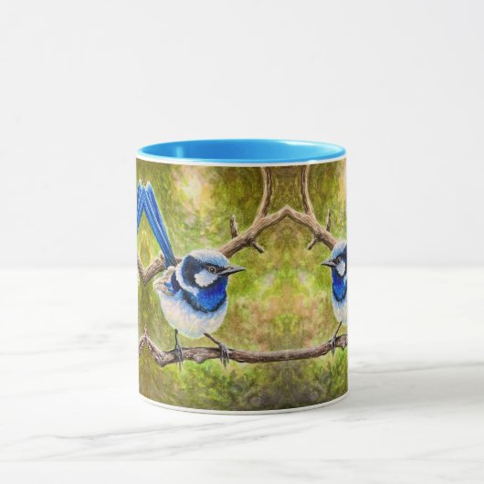Blue Wren - Tasse (Zentrum)