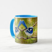 Blue Wren - Tasse (Vorderseite Links)