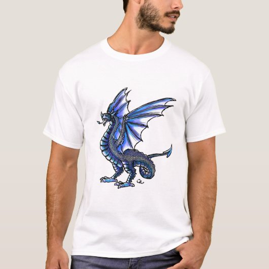 Blue Wyvern T - Shirt (Vorderseite)