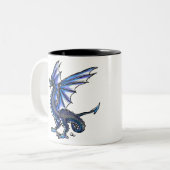 Blue Wyvern Tasse (Vorderseite Links)
