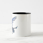 Blue Wyvern Tasse (Mittel)