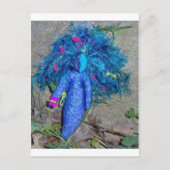 Blue Xavychup Goddess Doll Postkarte (Vorderseite)