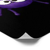 Blue Y Sder Halloween Poster (Ecke)