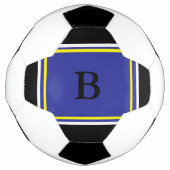 Blue Yelllow Design Fußball (Vorderseite)