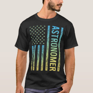 Blue Yellow Astronome T-Shirt