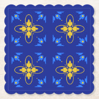 Blue & Yellow Azulejo