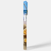 BLUE & YELLOW BLUMEN AUF EINEM SANDSTRAND Case-Mate iPhone HÜLLE (Rückseite / Rechts)