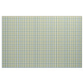 Blue & Yellow Bright Summer Gingham Kariert / Tart Stoff (Yard (91,4 cm))