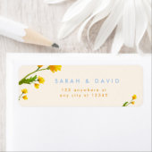 Blue & Yellow buttercup editable wedding (Insitu)