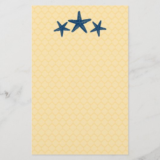 Blue Yellow Cabo Mexico Wedding Willkommensbrief (Rückseite)