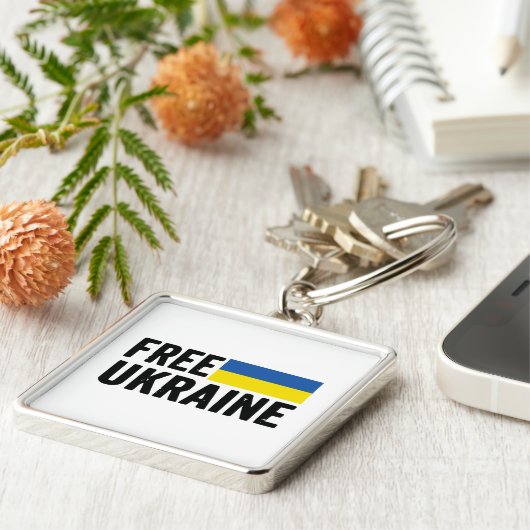 BLUE & YELLOW FREIE UKRAINE SCHLÜSSELANHÄNGER (Seite)