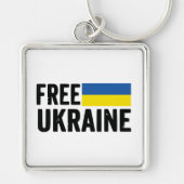 BLUE & YELLOW FREIE UKRAINE SCHLÜSSELANHÄNGER (Vorne)