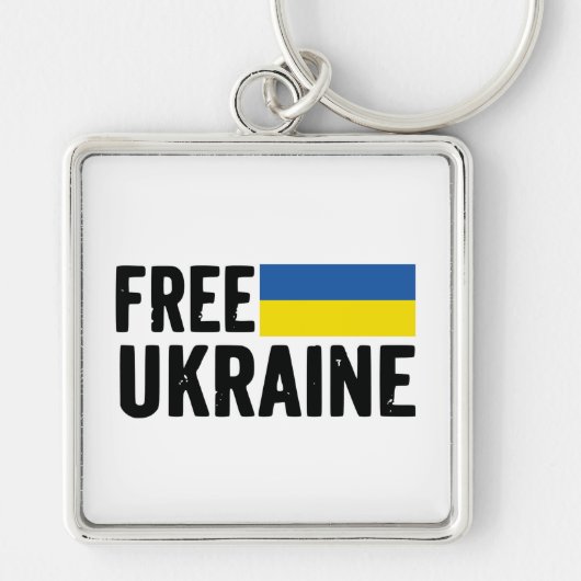 BLUE & YELLOW FREIE UKRAINE SCHLÜSSELANHÄNGER (Vorne)
